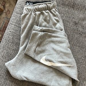 Nike gray joggers size XL